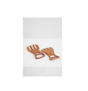 Cuchara de Madera para Ensalada, Utensilios de Cocina, Cuchara de Madera de Acacia, Juego de Utensilios de Cocina, Cuchara Espátula - Product Image 1