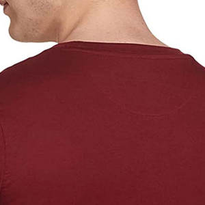 Precio al por mayor 100% algodón hecho cuello redondo personalizado OEM Logo suave y cómodo hombres camiseta - Product Image 5