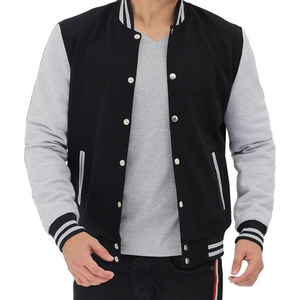 Veste de baseball matelassée à capuche en coton 100% de qualité supérieure pour hommes - Vêtements d'extérieur athlétiques pour un look décontracté et streetwear - Product Image 4