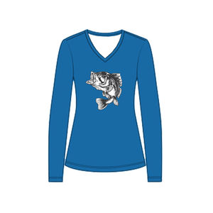 เสื้อตกปลาแขนยาว UPF 50สำหรับผู้หญิงแห้งเร็วระบายอากาศได้ดีใหม่2025ออกแบบโลโก้ต่อต้านรังสียูวีสำหรับใส่ตกปลาในฤดูร้อน - Product Image 1