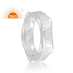 Joyería personalizada, anillo de banda de plata de ley 925, joyería personalizada para mujer, regalo para ella. - Product Image 2