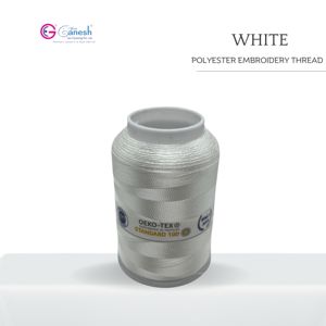 Hilo de coser de poliéster 100/2 de alta calidad, duradero, de alta tenacidad, hilado teñido, técnicas de bordado, acolchado, cubierta fuerte - Product Image 1