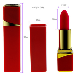 Vibrateur discret portable rechargeable par USB en forme de rouge à lèvres pour femmes - Product Image 5