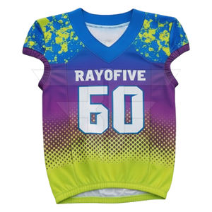 Meilleures ventes Uniforme de football américain de haute qualité Personnalisable Manches courtes Vêtements d'équipe Gants Accessoires - Product Image 3