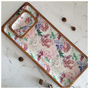 จานทรงสี่เหลี่ยมพร้อมชามทรงสี่เหลี่ยมสำหรับงานปาร์ตี้ - Product Image 1