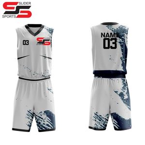 Reversible Mesh <b>Basketball</b> Jersey Uniform Wholesale Blank Team <b>Basketball</b> Uniform Feature Quick Dry Oem Service - Product Image 4