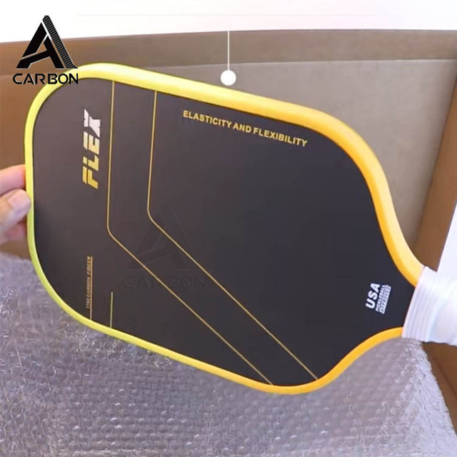 Hot Sell Whisper-Quiet Polymer Core Carbon Chinese Pickleball Racket