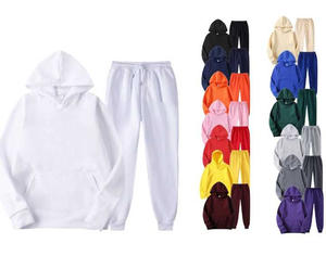 Nouvelle Collection : Ensemble Survêtement Homme Personnalisé avec Logo – Pantalon de Survêtement et Sweat à Capuche Imprimé en Polaire pour l'Automne – Vente en Gros - Product Image 2