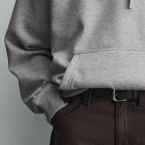 Derniers sweats à capuche pour hommes OEM/ODM, sweats à capuche respirants pour hommes, sweats à capuche de couleur unie pour hommes, prix bas, tendance - Product Image 3