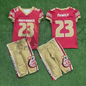 Fabricant de maillots de football américain sublimés personnalisés, uniforme de football américain respirant de haute qualité - Product Image 5