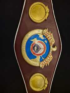 เข็มขัดแชมป์มวยแบบกำหนดเองพร้อมสายหนัง - Product Image 3