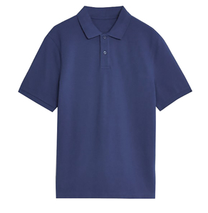 100% Polyester 180 GSM Men's Polo Shirt OEM Service From BD Supplier Bulk <b>Production</b> Facilities for Men's Wear - Product Image 3