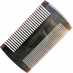 Meilleur cadeau de noël peigne en corne naturelle fait à la main pour coiffer les cheveux fabriqué à partir de véritable corne de bœuf de buffle peigne fabriqué en inde - Product Image 6