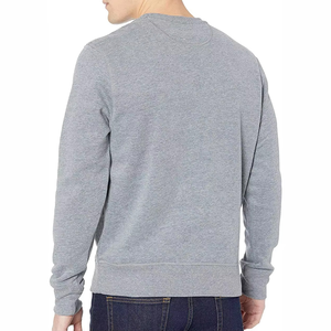 Sweat-shirt élégant à panneaux contrastés pour hommes Vêtements décontractés Sweat-shirt à col rond en coton mélangé doux Design à la mode - Product Image 3
