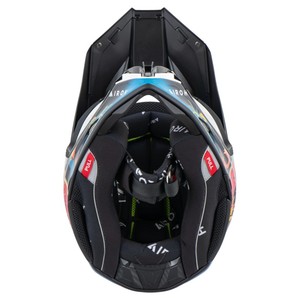 Casque de moto Airoh Twist 3 Amazonia en fibre de carbone, finition brillante, unisexe, style course classique, visière taille XS/S, état neuf - Product Image 6