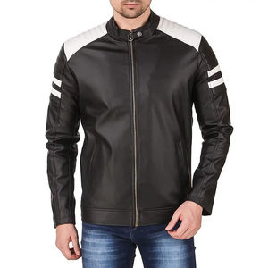 Offre Spéciale nouvelle veste en cuir véritable personnalisée pour hommes et de haute qualité pour la mode d'hiver coupe ample pour l'approvisionnement direct en gros - Product Image 1