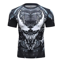 T-shirt à manches courtes pour homme, coupe classique, de haute qualité, écologique, séchage rapide, col rond, léger, impression par sublimation, polyester/coton