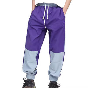 <b>Men's</b> Customizable High Waist Casual Canvas Pants Loose Waterproof Windbreak Elastic Washed - Product Image 5
