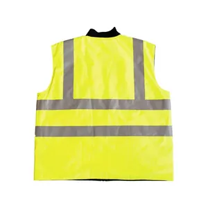 Gilet ad Alta Visibilità Personalizzato con Adesivi Riflettenti e Luci per Merchandising Promozionale - Product Image 2