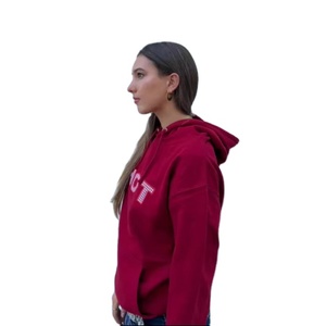 เสื้อฮู้ดดี้ผู้ชายคุณภาพสูง ผ้าฟลีซแบบสั่งทำพิเศษ ล้างแบบวินเทจ ปักลาย ผ้าฝ้ายหนา 360gsm ซิปหน้า ทรงบ็อกซี่ - Product Image 3