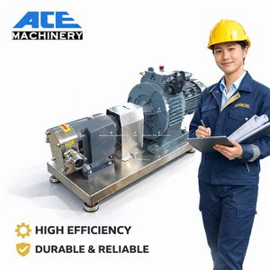 High Viscosity Fluid Transfer Pumps Sanitary Food Grade Rotor Pump Filling Honey Sugar Syrup Lobe Rotor Pump - Product Image 2