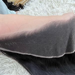 100% vierge vietnamien cheveux longs dentelle avant fermeture cheveux raides femmes noires VQHAIR perruques humaines produit - Product Image 4