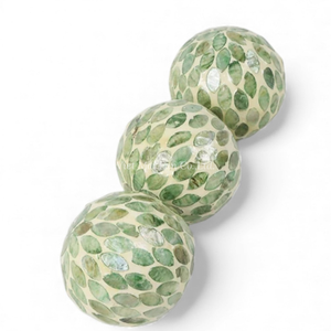 ลูกบอลอีสเตอร์ประดับมุกทำมือ ของตกแต่งหรูหราสำหรับตกแต่งโต๊ะในฤดูใบไม้ผลิ จากเวียดนาม - Product Image 3