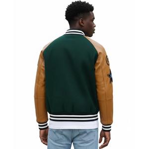 Custom Chenille Patch Varsity Jacket Unisex Letterman Bomber , Streetwear Baseball Look - Product Image 4