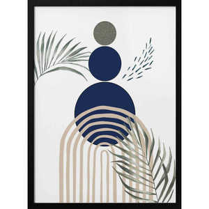 Produit imprimé numériquement Boho Green Blue 1 - Product Image 1