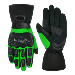 Gants de course personnalisés à doigts entiers, respirants, imperméables, imprimés, équipement de sport de plein air pour moto et course automobile en vente - Product Image 1