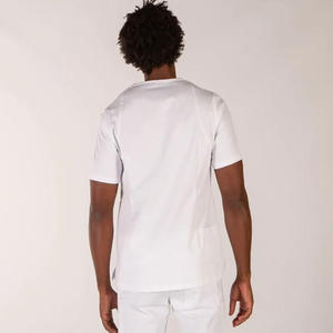 Logo personnalisé femmes Spandex respirant à manches longues soins infirmiers gommage ensembles écologique décontracté hôpital uniformes dessinés à la main pour - Product Image 5