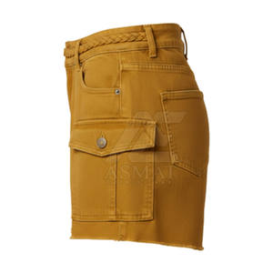 Shorts de Mezclilla Lavados para Hombre, Estilo Moderno, Ropa Casual para Uso Diario y Estilo de Vida Activo - Product Image 5