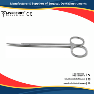 Ciseaux de qualité supérieure Titanium Kelly Straight 7 "Sharp/Sharp, Noir, Instruments ORL médicaux chirurgicaux dentaires Autoclavable CE - Product Image 3