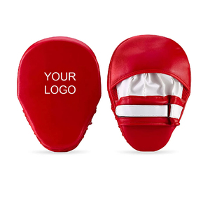 Mitaines en cuir PU de haute qualité OEM pour l'entraînement Coussinets de mise au point avec logo personnalisé Tapis de coups de pied pour la boxe MMA Arts martiaux Mitaines de poinçonnage - Product Image 6