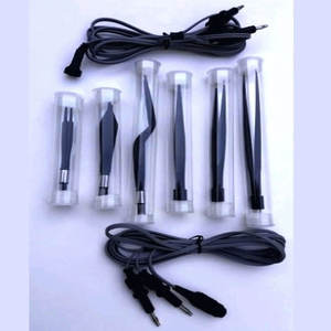 Reusable Bipolar Forceps With <b>Cable</b> 8 Pcs Set Electro - Product Image 1