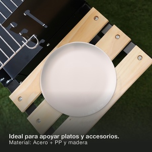 Barbecue portatile a carbone Musters (Vassary 401000006) - Product Image 4