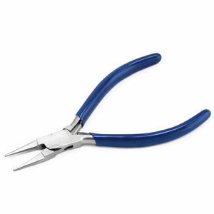 Pince à boucler en fil d'acier inoxydable 115 mm avec poignée en PVC pour la fabrication de colliers et la fusion de bijoux - Product Image 3