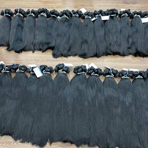 Prêt à Expédier Cheveux Bruts Vietnamiens Double Tirage Produit Chaud Bundle Extensions de Cheveux Prix Usine - Product Image 1