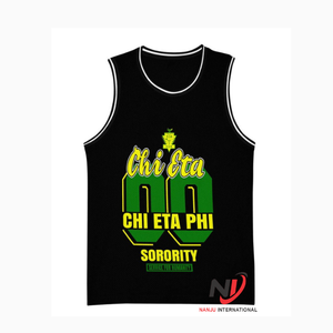 Camiseta sin mangas deportiva transpirable de secado rápido para hombre, chaleco Chi Eta Phi, camiseta de gimnasio estampada de Color sólido de gran tamaño con logotipo serigrafiado - Product Image 2