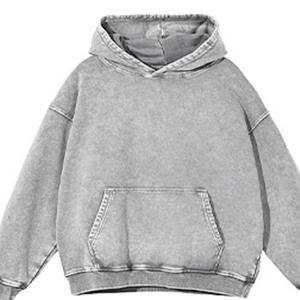 Sweat à capuche pour homme 80/20 coton/polyester délavé à l'acide Independent Trading Co Sweat à capuche pour homme - Product Image 5