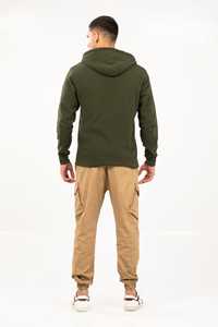 Sweats à capuche épais en éponge française surdimensionnés 460gsm couleur unie unie en gros à épaules tombantes 100% coton - Product Image 6