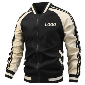 Fashionable Green White Satin Baseball <b>Jacket</b> Embroidered Back Full Zip <b>Varsity</b> Sportswear Bomber Breathable for Spring Autumn - Product Image 2