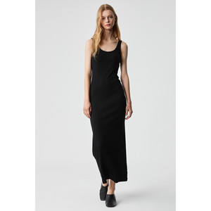 ETHIQUET SOFUTEY Robe slim sans manches à col rond et jambes larges pour femme - Product Image 6