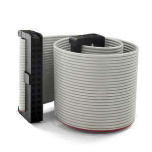 Cable plano de montaje de cable IDC de 2,0mm con revestimiento redondo de PVC y aislamiento PBT para aplicaciones electrónicas y Automotrices - Product Image 4