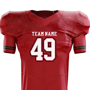 Camiseta de Fútbol Americano Unisex Personalizada de Alta Calidad, Manga Corta, Estampada, Talla Grande - Product Image 3