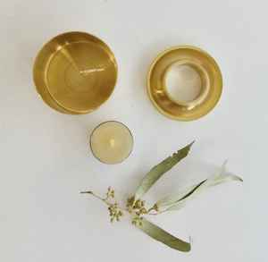 Low MOQ Premium Quality Home Decor Brass Metal <b>Burner</b> Aromatherapy Tealight <b>Essential</b> <b>Oil</b> Sandalwood All-Season Holiday - Product Image 5