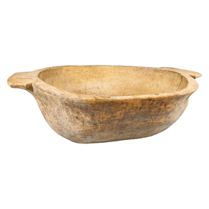 Decorative Wooden Dough Bowls Round Mango Wooden Dough Bowls for Tableware <b>Dinnerware</b> Kitchenware Home Hotel Serving - Product Image 5