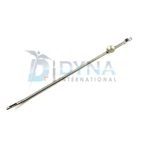 Thép không gỉ chất lượng cao Novak tử cung nội mạc tử cung nạo hút curette 23 cm dài 4 mm sinh thiết phụ khoa cụ