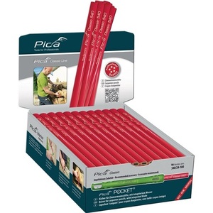 Lápiz Clásico Carpenter's 540 Pica Estándar, 24 cm de Longitud, 2H, Sin Sacapuntas - Product Image 3