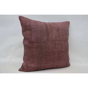 หมอนขนสัตว์โมเสคขนาด28X28นิ้วลายวินเทจสีม่วงลายวินเทจเทคนิคการเย็บปะติดปะต่อกันลายองุ่น Ikat - Product Image 2